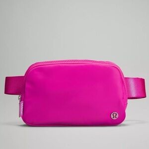 Lululemon Everywhere Belt Bag Sonic Pink Crossbody Bag Fanny Pack Nwt